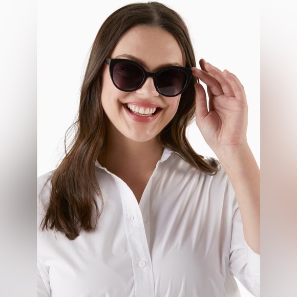 ?KATE SPADE??NWOT?Samantha Sunglases in Black